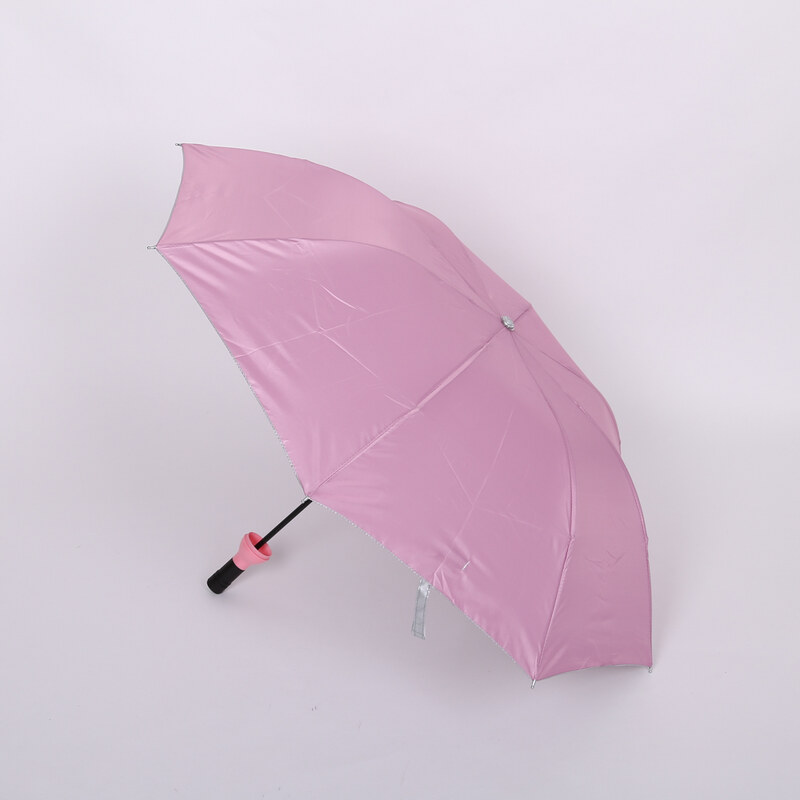 Lesara Regenschirm im Flaschen-Design - Pink