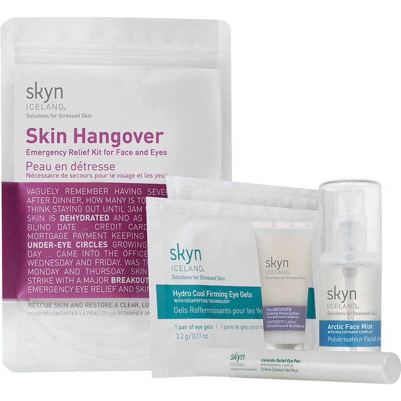 Skyn Iceland Skin Hangover Emergency Relief Kit Gesichtspflegeset 1 Stück