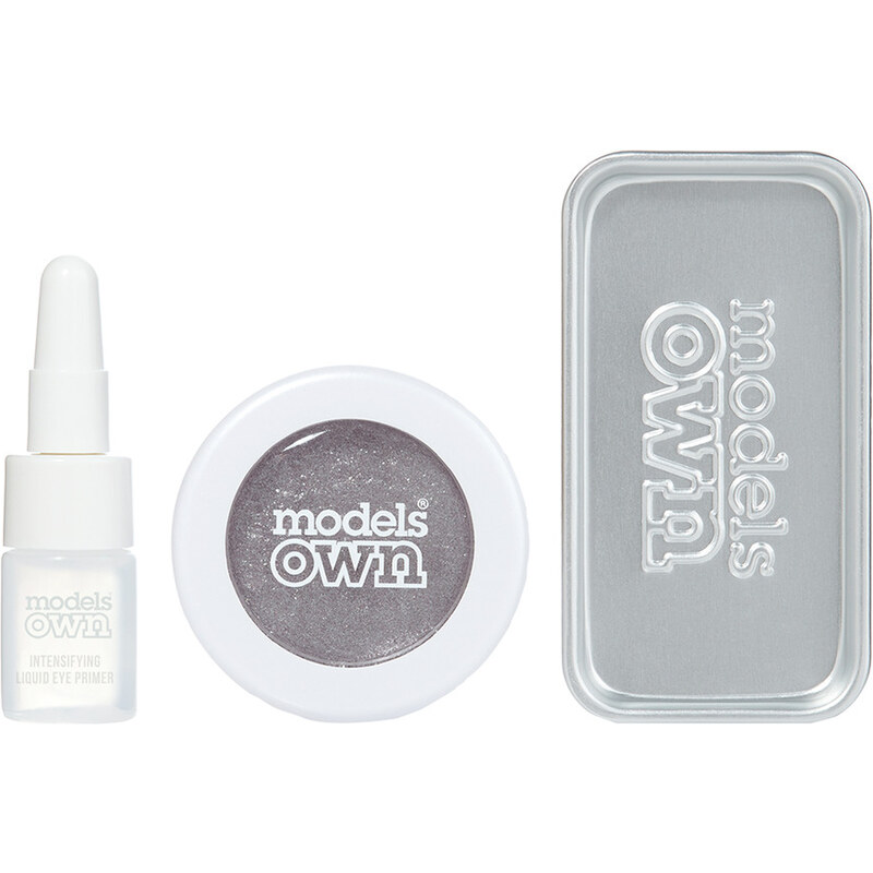 Models Own Silver Steel Chrome Eyeshadow Kit Make-up Set 1 Stück