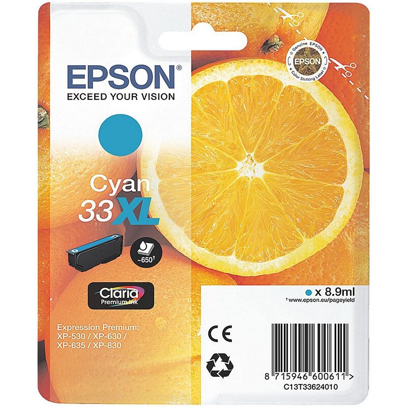 Epson Tintenpatrone »T3362XL«