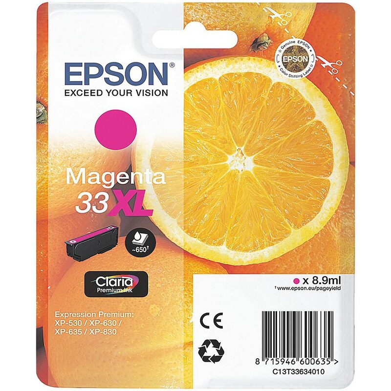 Epson Tintenpatrone »T3363XL«