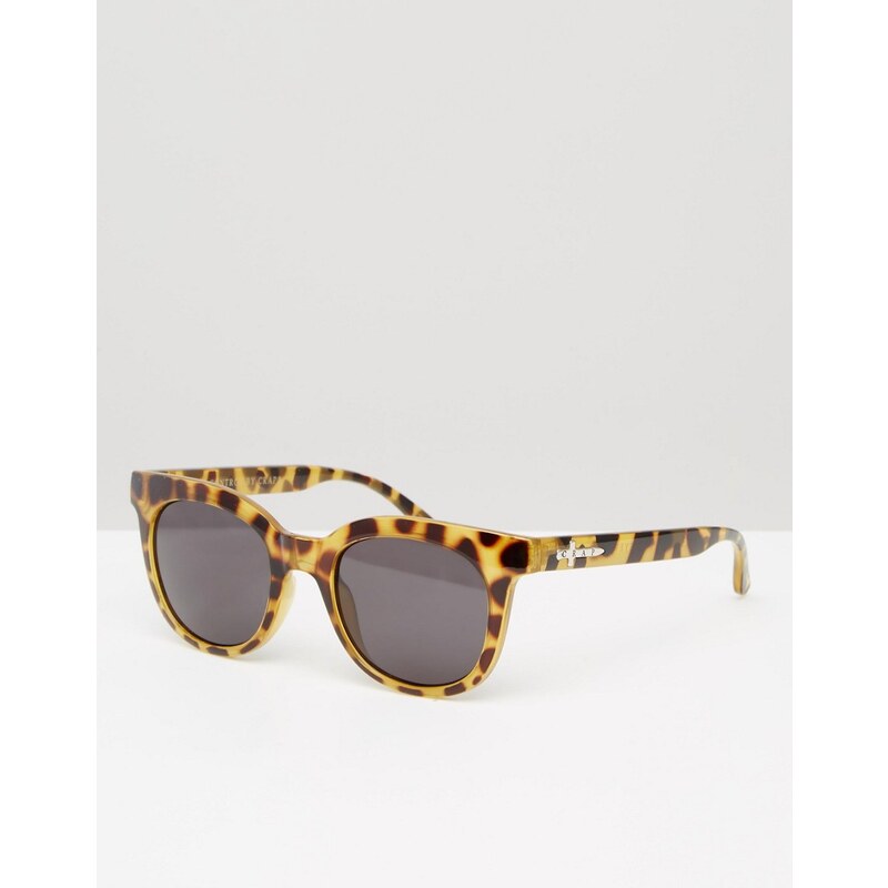 Crap Eyewear - Oversize-Sonnenbrille im Katzenaugenstil mit Dschungel-Schildpattdesign - Braun