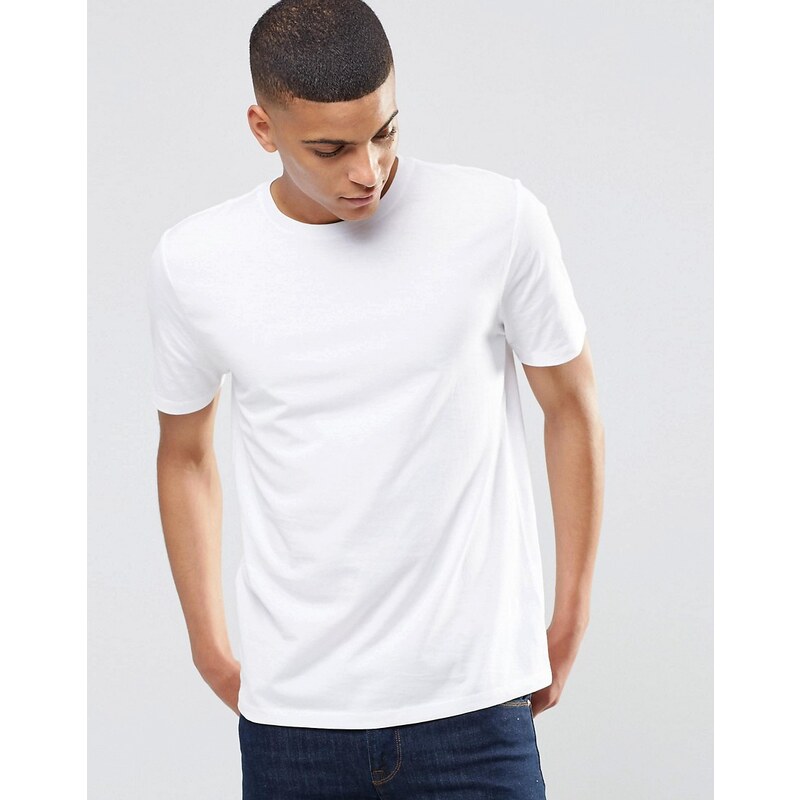 Reiss - T-Shirt mit Rundhalsausschnitt - Weiß