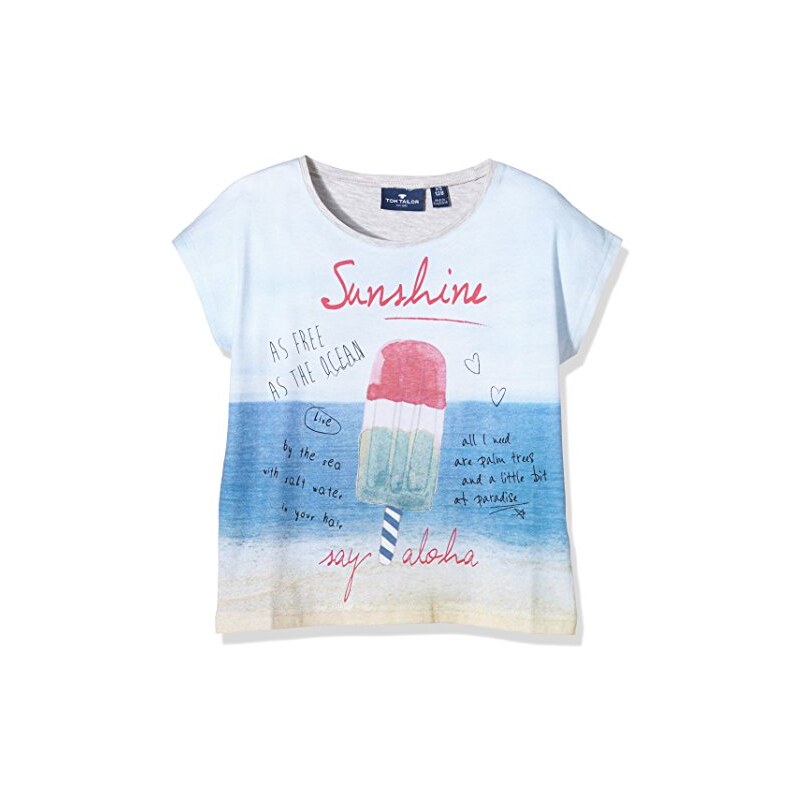 TOM TAILOR Kids Mädchen T-Shirt Boxy Tee with Photo Print