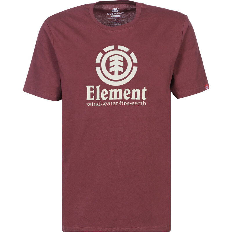 Element Vertical T-Shirts T-Shirt oxblood red