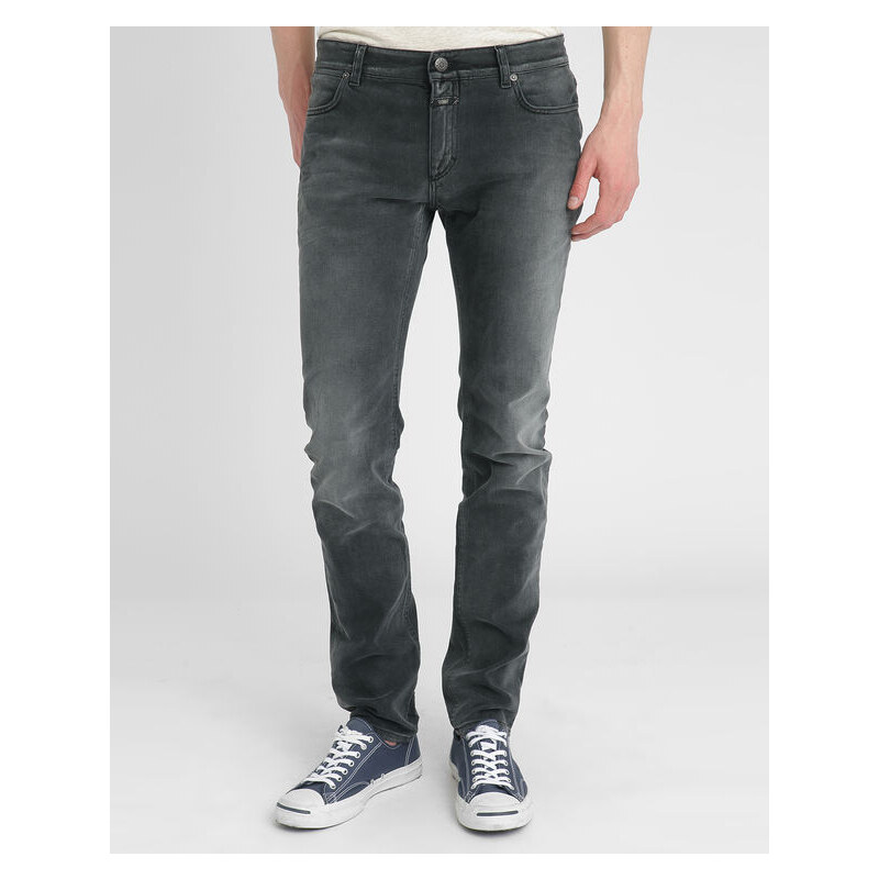 CLOSED Slim-Jeans in Schwarz, stonewashed