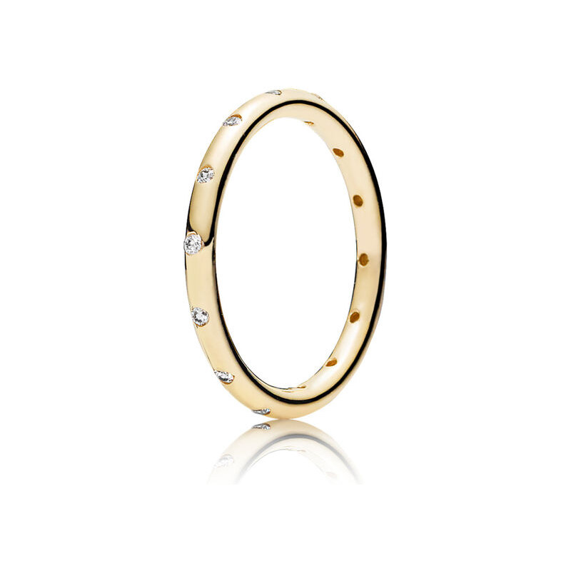 Pandora Kombinierbarer Damen Ring Tröpfchen Gold 50 150178CZ-50
