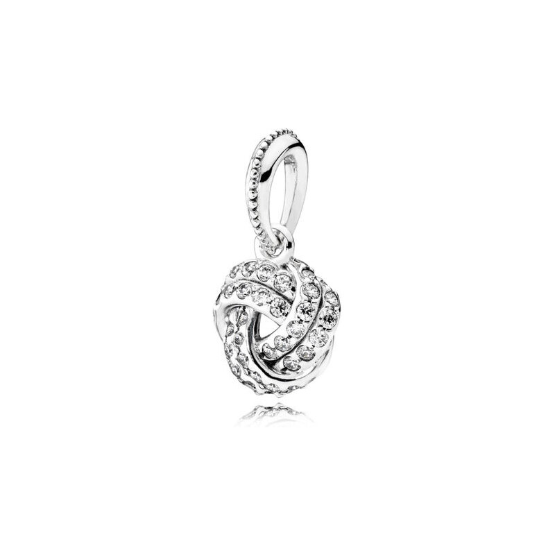 Pandora Damenkettenanhänger Liebe Silber Cubic Zirconia onesize 390385CZ