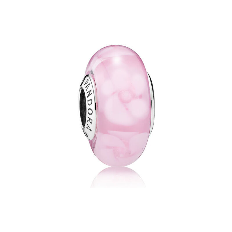 Pandora Damen Charm Nostalgische Rosen Pink Silber onesize 791653