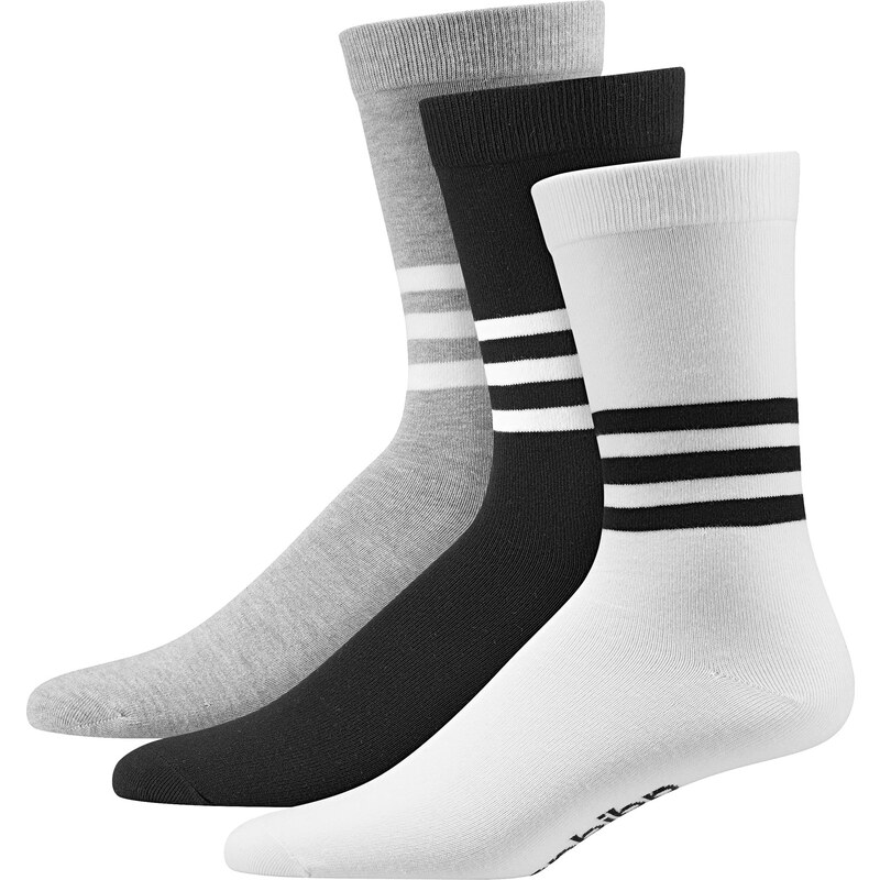 adidas Thin Crew Graphic Socken white/black
