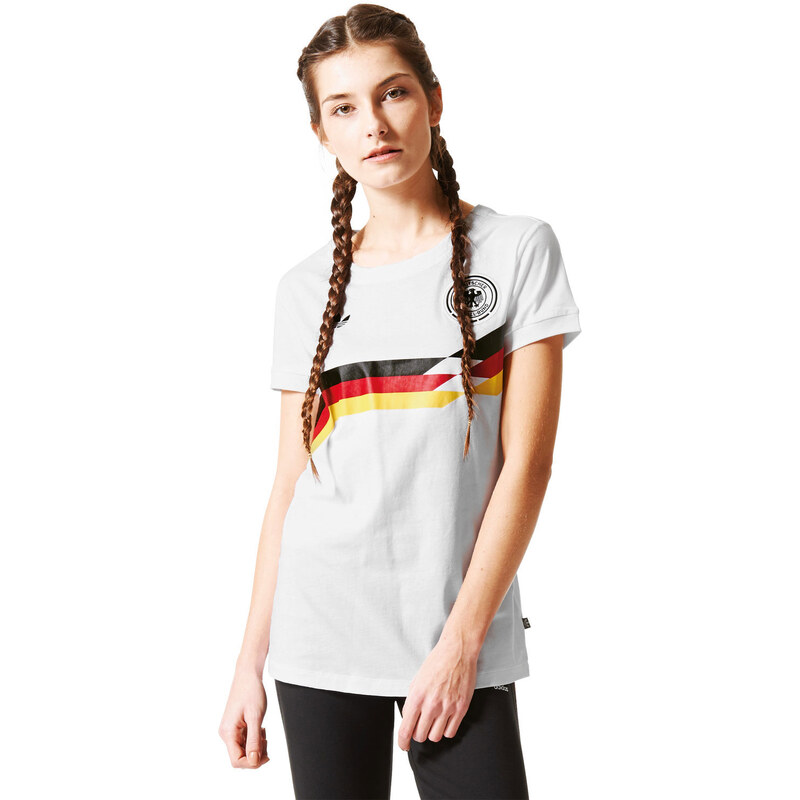 adidas Deutschland Retro W T-Shirt white
