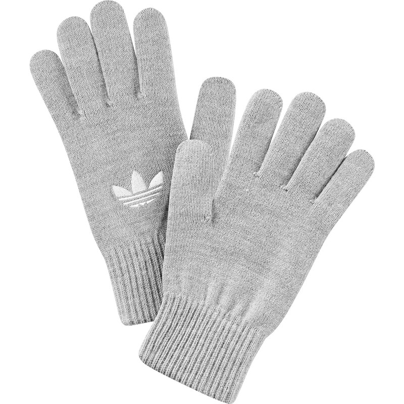 adidas Trefoil Handschuhe medium grey heather