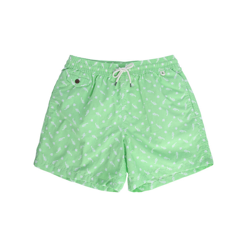 POLO Ralph Lauren Badehose Print All Over Oasis Green