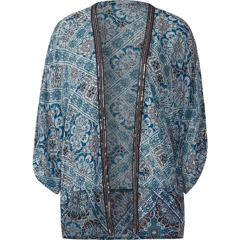 Cecil Leichte Kimono-Blusenjacke - celestial blue, Herren