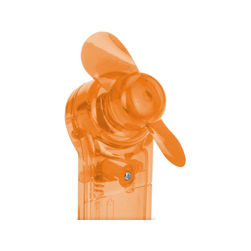 Lesara 2er-Set Mini-Ventilator - Orange