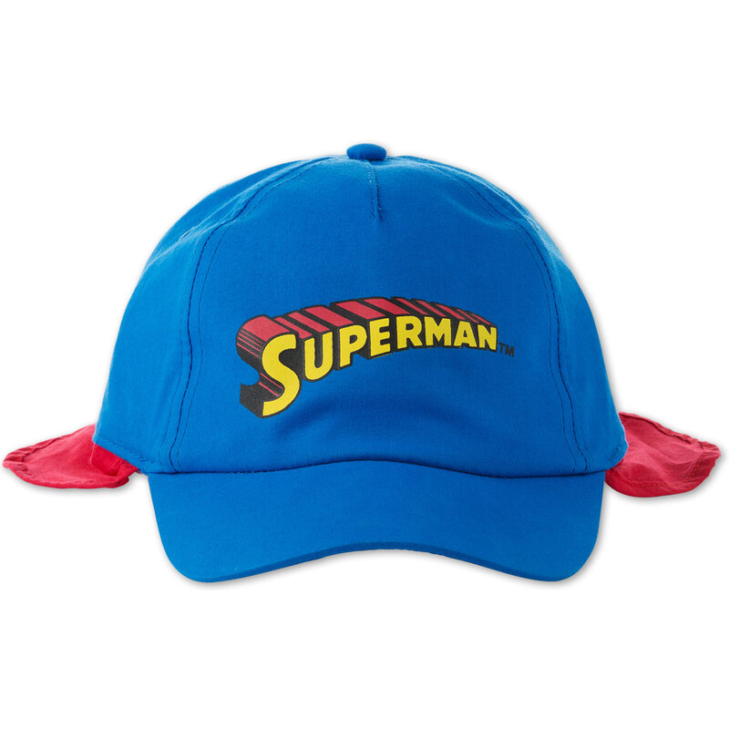 C&A Superman Baseballcap mit Nackenschutz in Blau