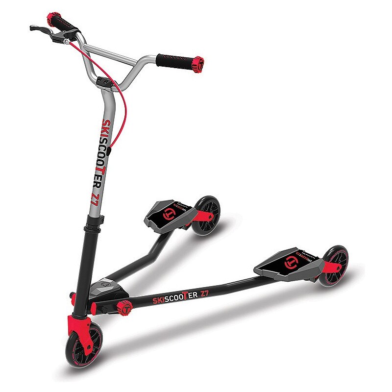 SmarTrike® Kinderroller mit 3 Rädern, »Ski Scooter Z7 rot«