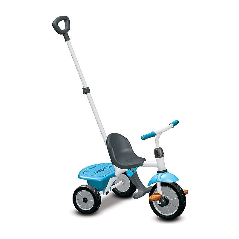 Fisher Price Dreirad mit abnehmbarer Elternschubstange, »Baby Trike Jolly blau«