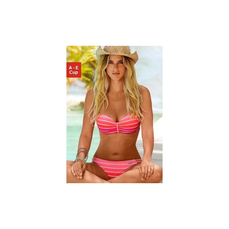 Venice Beach Bügel-Bandeau-Bikini rosa 34 (65),36 (70),38 (75),40 (80),42 (85)