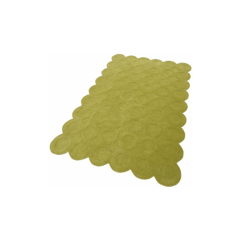 Teppich Collection Mady handgetuftet HOME AFFAIRE COLLECTION grün 1 (60x90 cm),2 (70x140 cm),3 (120x180 cm),4 (160x230 cm),5 (200x200 cm),6 (200x290 cm),7 (240x320 cm)