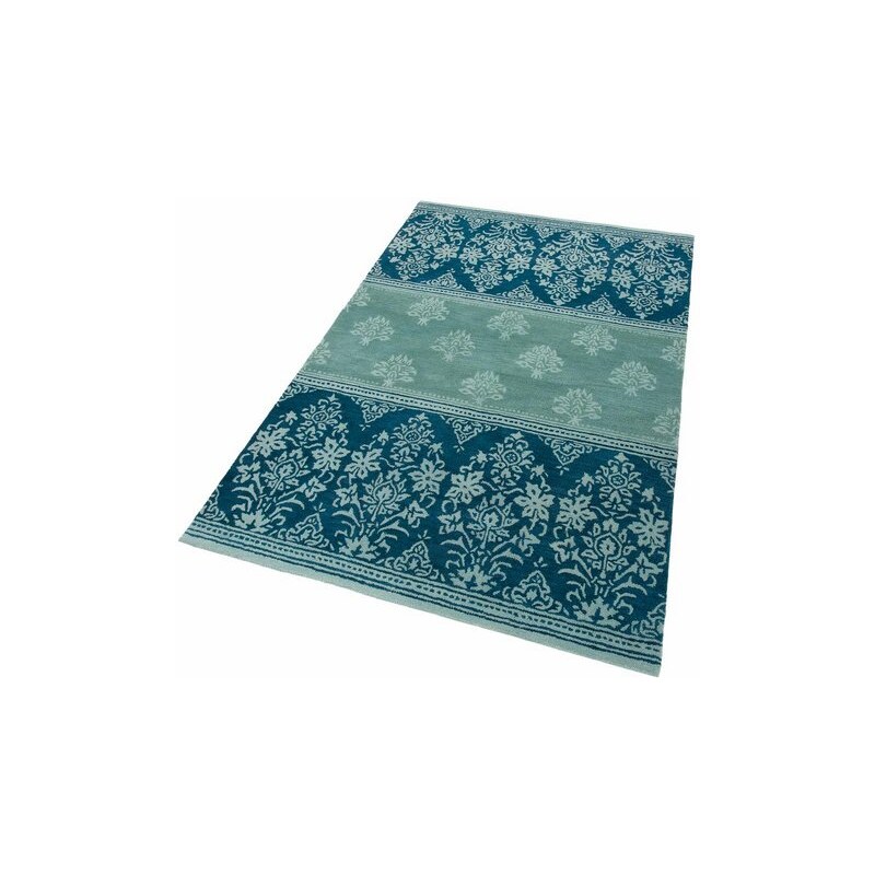 Teppich Collection Allegra reine Schurwolle handgetuftet HOME AFFAIRE COLLECTION blau 8 (300x400 cm)
