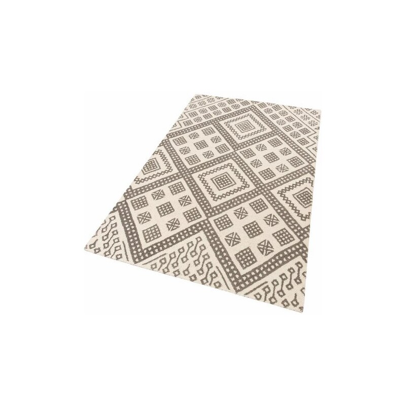Teppich Exklusiv Moroccan 6 reine Schurwolle handgetuftet THEKO EXKLUSIV natur 1 (60x90 cm),2 (70x140 cm),3 (120x180 cm),4 (160x230 cm),5 (200x200 cm),6 (200x290 cm),7 (240x340 cm)