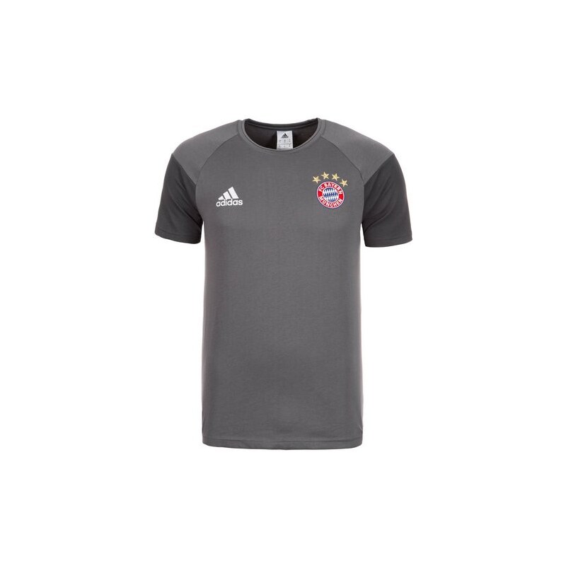FC Bayern München T-Shirt Herren adidas Performance grau L - 54,M - 50,S - 46