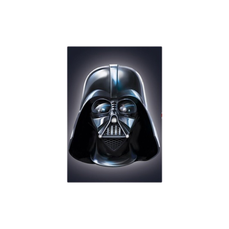 KOMAR Wandsticker Darth Vader 50/70 cm schwarz