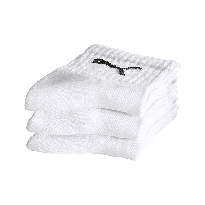 Große Größen: Socken, Puma (3 Paar), weiß, Gr.35-38-43-46