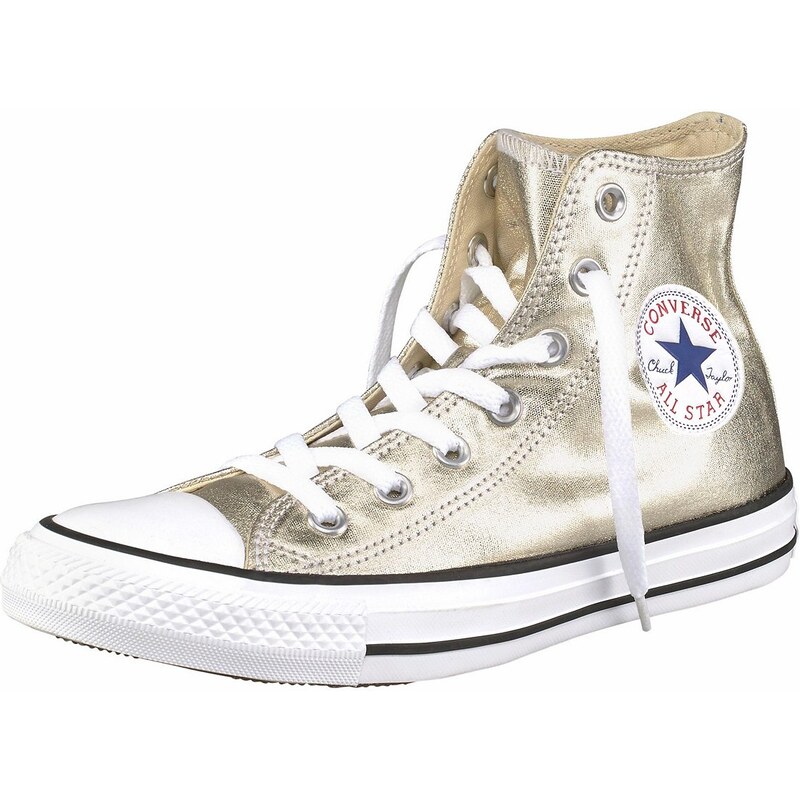 Große Größen: Converse Sneaker »Chuck Taylor All Star Seasonal Metallic«, goldfarben, Gr.36-43