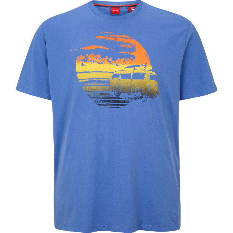 s.Oliver T-Shirt mit Urlaubs-Print