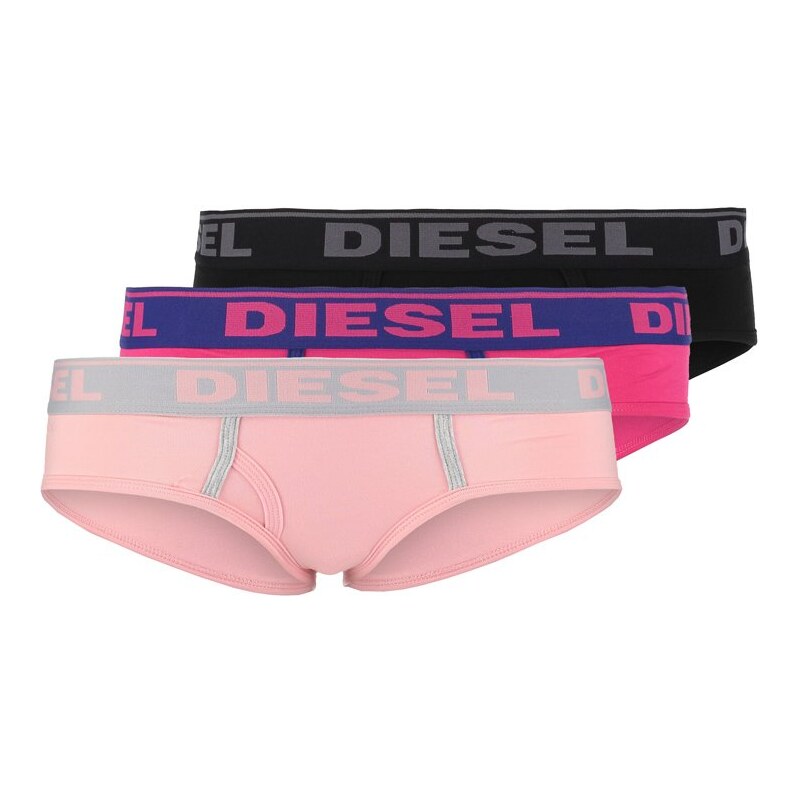 Diesel UFPNOXY 3 PACK Panties schwarz/rosa/pink
