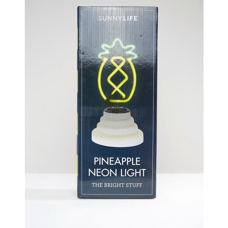 Sunnylife - Ananas-Neonlampe - Gelb