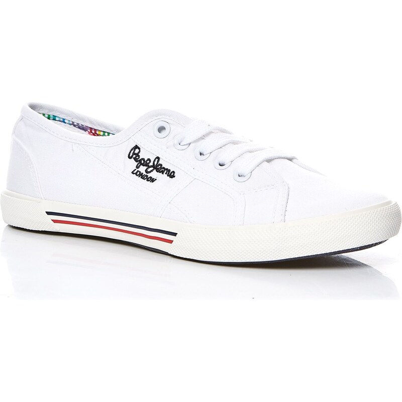 Pepe Jeans Footwear ABERLADY - Sneakers - weiß