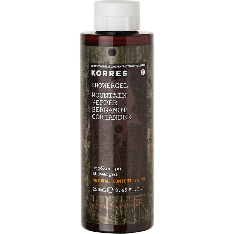 Korres natural products Mountain Pepper Duschgel 250 ml