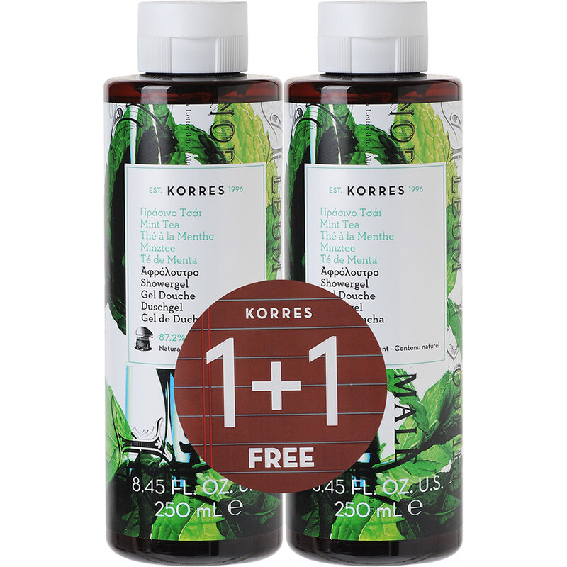 Korres natural products Mint Tea Körperpflegeset 500 ml