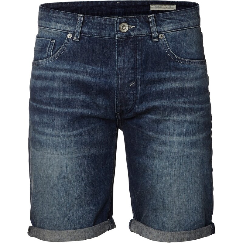 SELECTED HOMME Blaue Jeansshorts