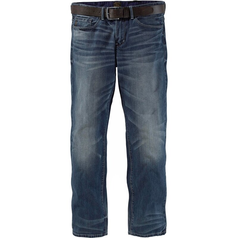 S.Oliver RED LABEL 5 Pocket Jeans Set mit Gürtel