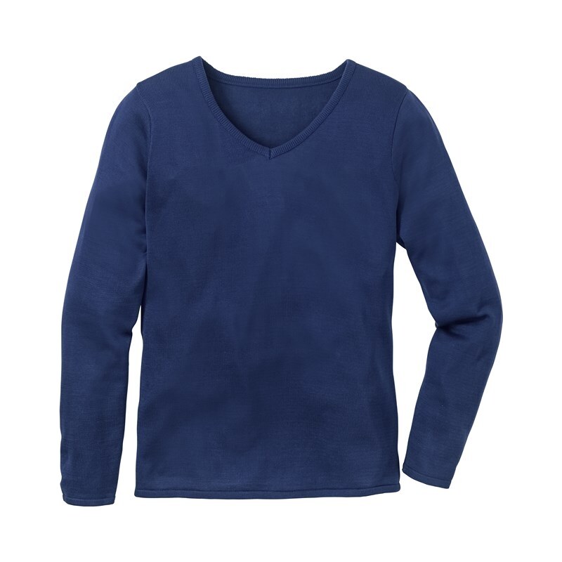 Sheego Casual V pullover Als Unverzichtbares Basic