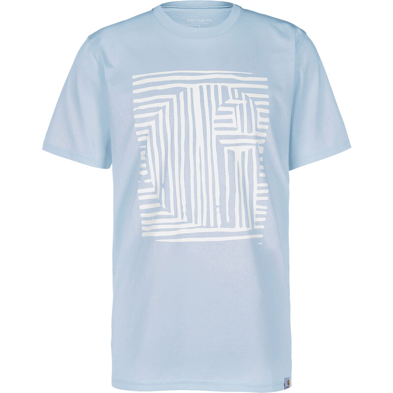Carhartt Wip Stripe C Logo T-Shirt blue