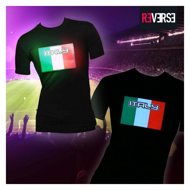 Re-Verse LED-T-Shirt Italien - XL