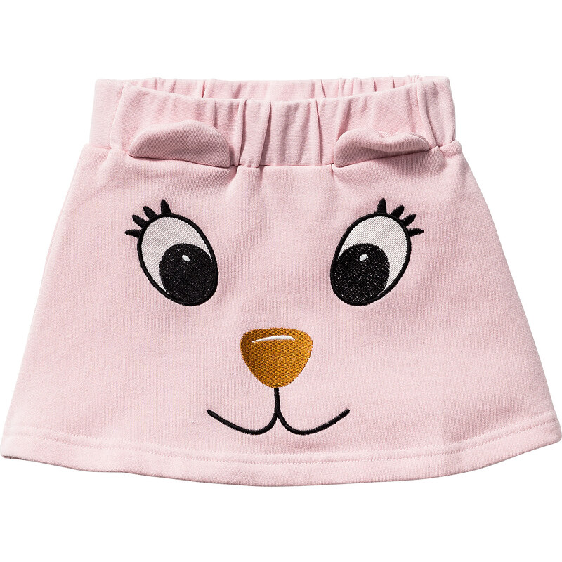 bpc bonprix collection Sweatrock mit Applikation in rosa für Mädchen von bonprix