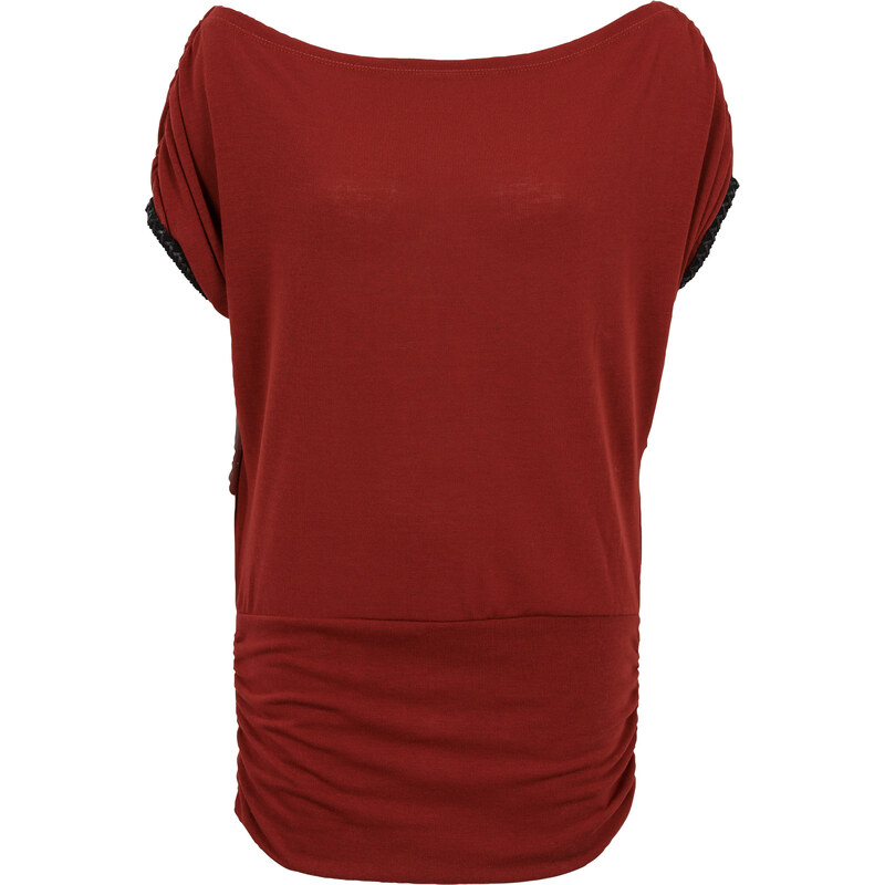 BODYFLIRT Strickshirt in rot für Damen von bonprix