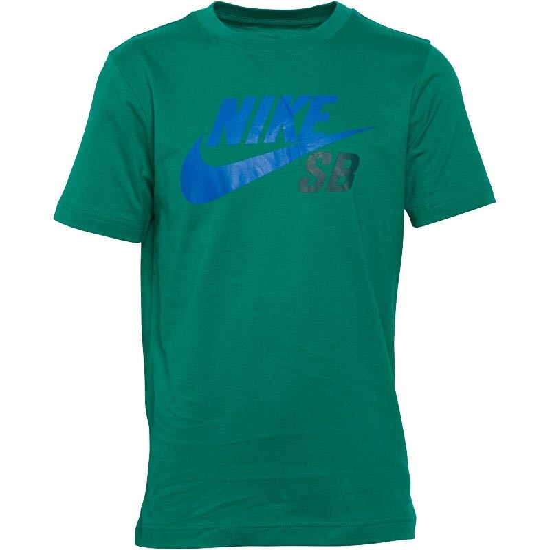 MA-1 Nike SB Jungen Logo Lucid T-Shirt Grün