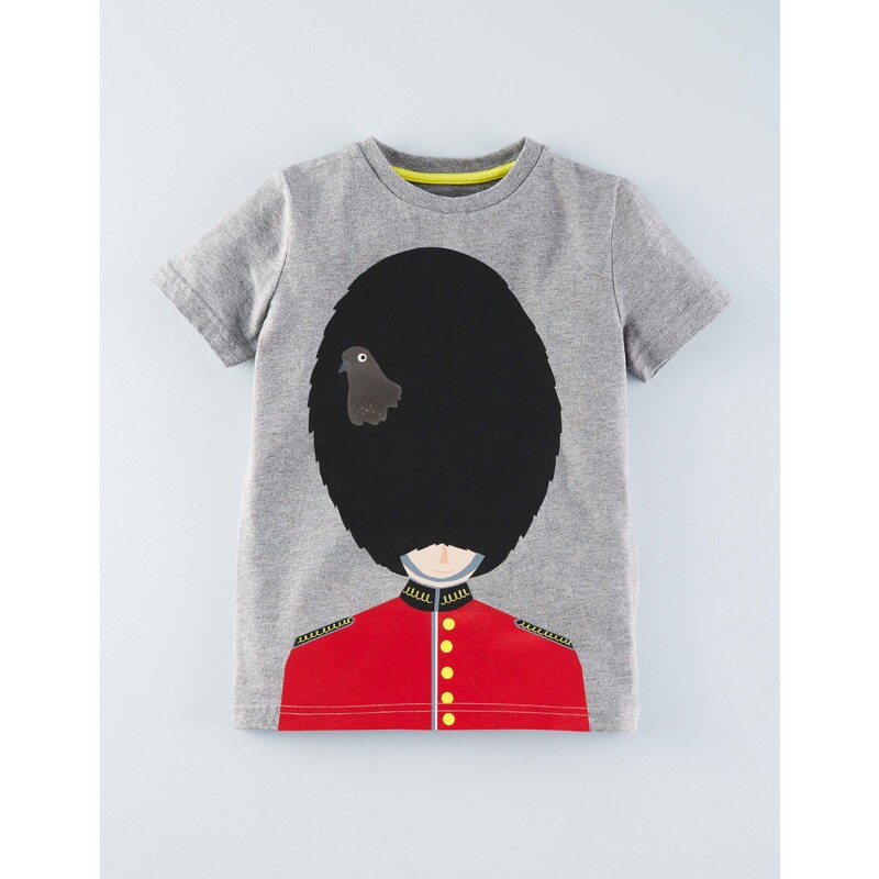 London T-Shirt mit Motiv Grau Jungen Boden