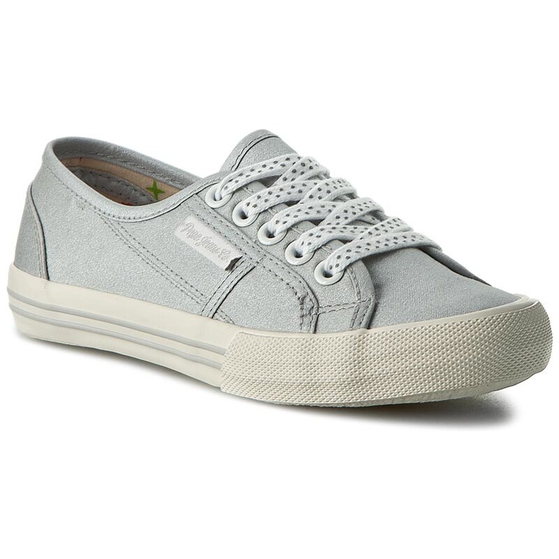 Turnschuhe PEPE JEANS - Baker Metal PGS30180 Pearl Silver 911