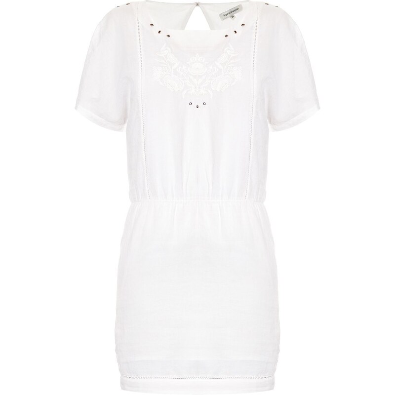 La petite française Céleste - Kleid mit kurzem Schnitt - weiß