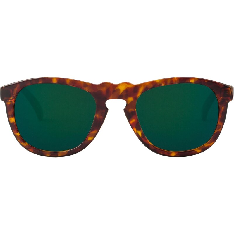 Mr.Boho Sonnenbrille Cheetah Tortoise Williamsburg mit dunkelgrünen Gläsern