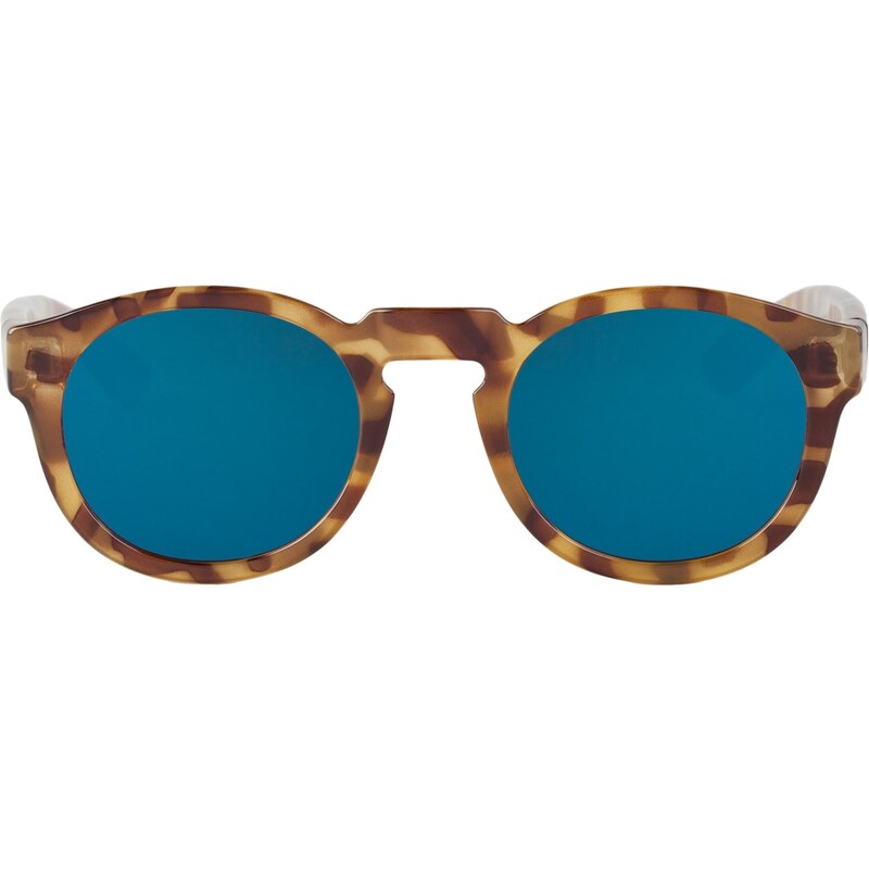 Mr.Boho Sonnenbrille HC Tortoise Noord mit dunkelblauen Gläsern