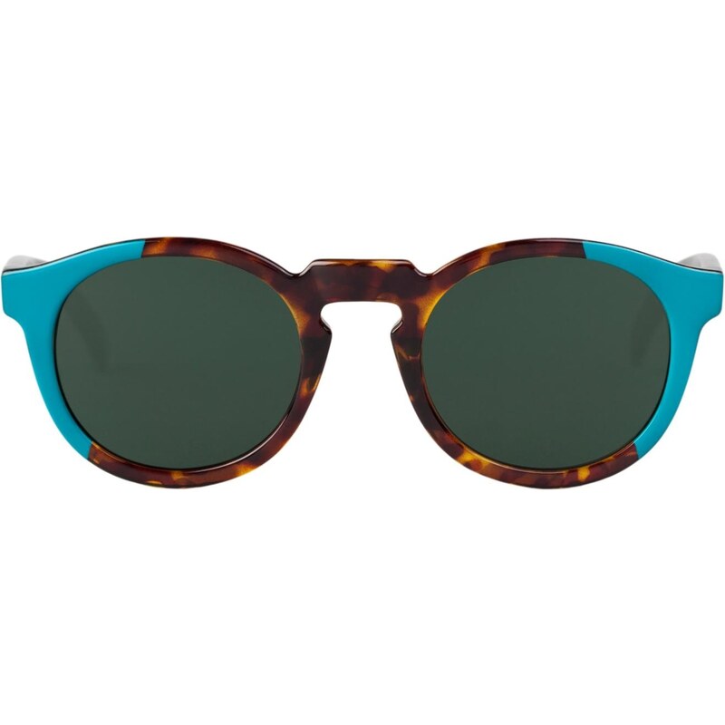 Mr.Boho Sonnenbrille TurquoiseCheetah Tortoise Jordaan mit klassischen Gläsern